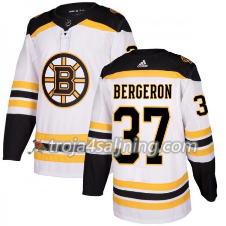 Boston Bruins tröja Patrice Bergeron 37 Vit 2017-2018 Adidas Authentic - NHL Tröjor Herr Boston Bruins tröja Patrice Bergeron 37 Vit 2017-2018 Adidas Authentic - NHL Tröjor Herr